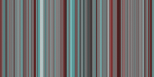 animated GIF of roland's flickr average colour barcode 2004-2012