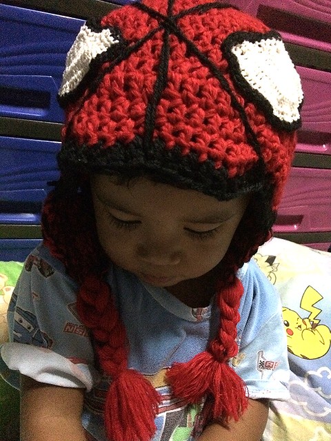 Spiderman Crochet Beanie