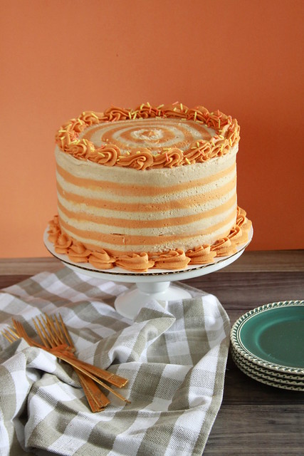 Pumpkin Snickerdoodle Cake