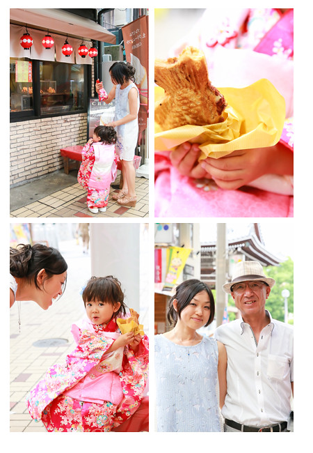  七五三写真　出張撮影　フラリエ　大須観音　名古屋市中区　ドレスと着物　女の子　家族写真　女性カメラマン　おしゃれ　全データ