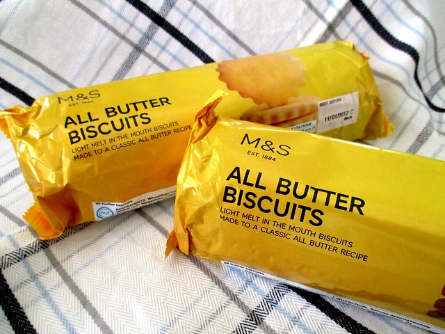 M & S all butter biscuits