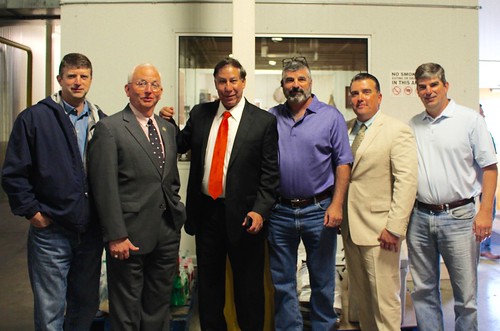 USDA Under Secretary Ed Avalos with Georgia Department of Ag Commissioner Gary Black and others
