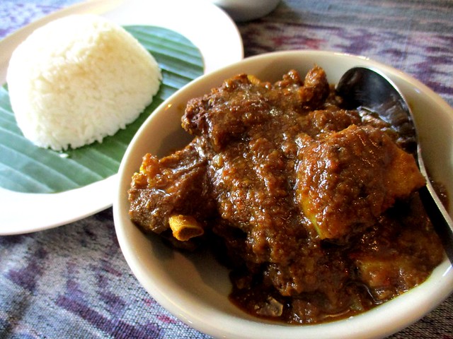 Payung Cafe Bangladeshi lamb curry with rice