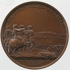 Washington Before Boston medal reverse