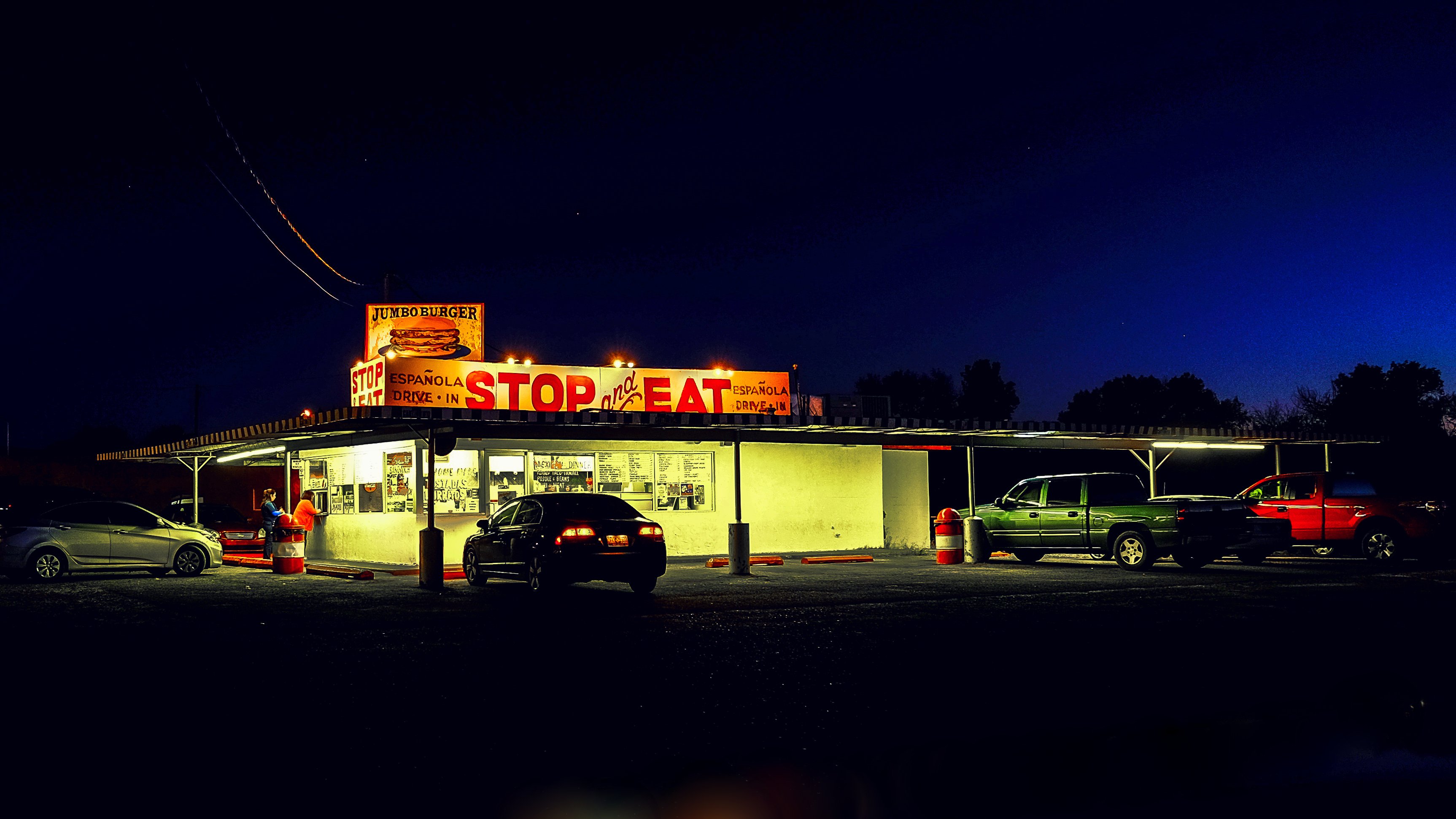 Stop and Eat Drive-In - 208 Paseo De Onate, Española, New Mexico U.S.A. - November 3, 2015