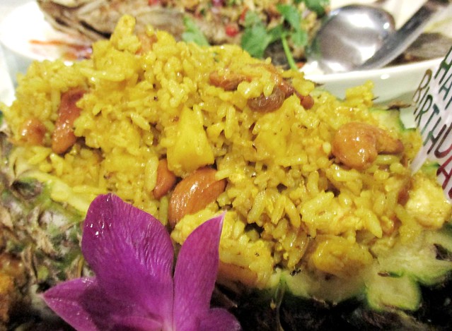 Flavours Thai Kitchen pineapple fried rice