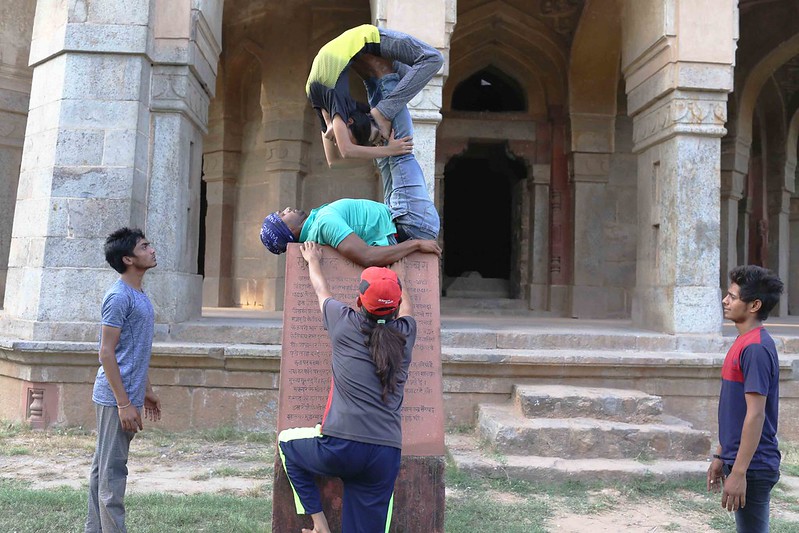 City Moment – Yoga Homage to Emperor Muhammad Shah, Lodhi Gardens