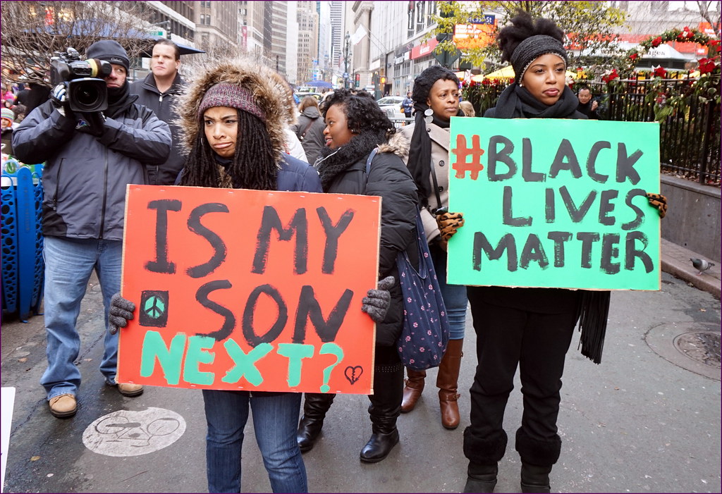 「黑人的命也是命」運動在全美蔓延，衝突不斷，也讓工運開始反省與警察工會的關係。（照片來源：Wikimedia）