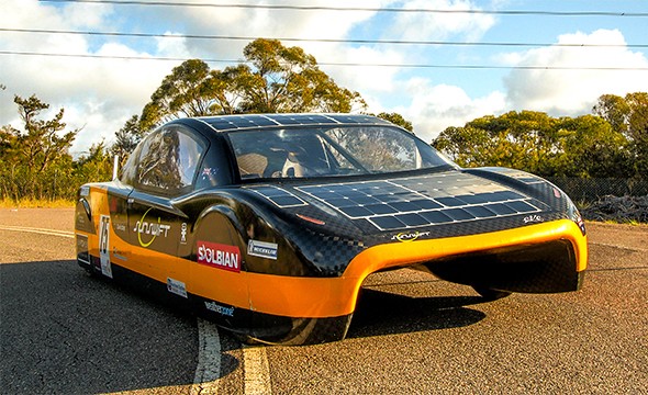 EVe: world's fastest solar car