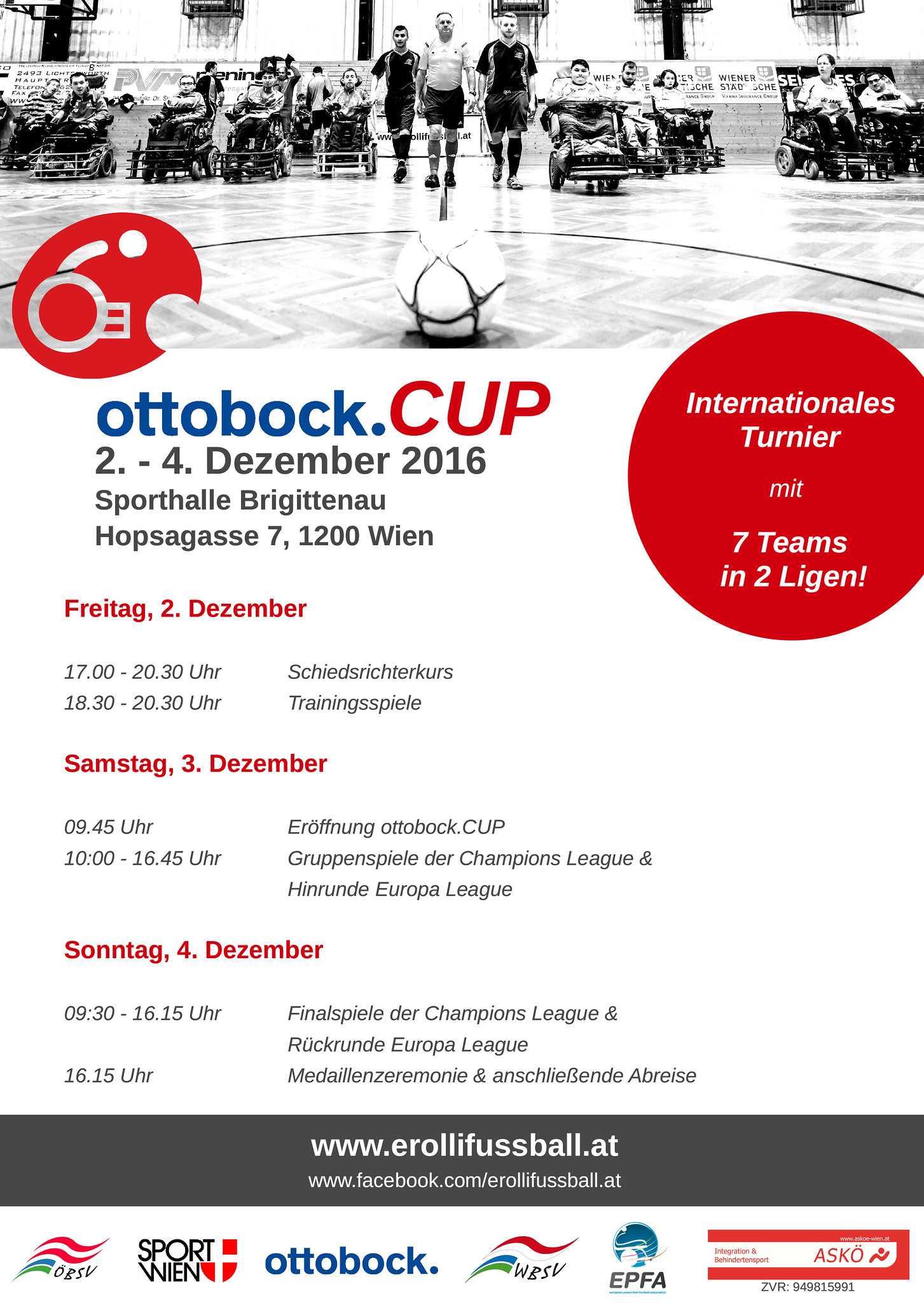 Plakat ottobockcup2016