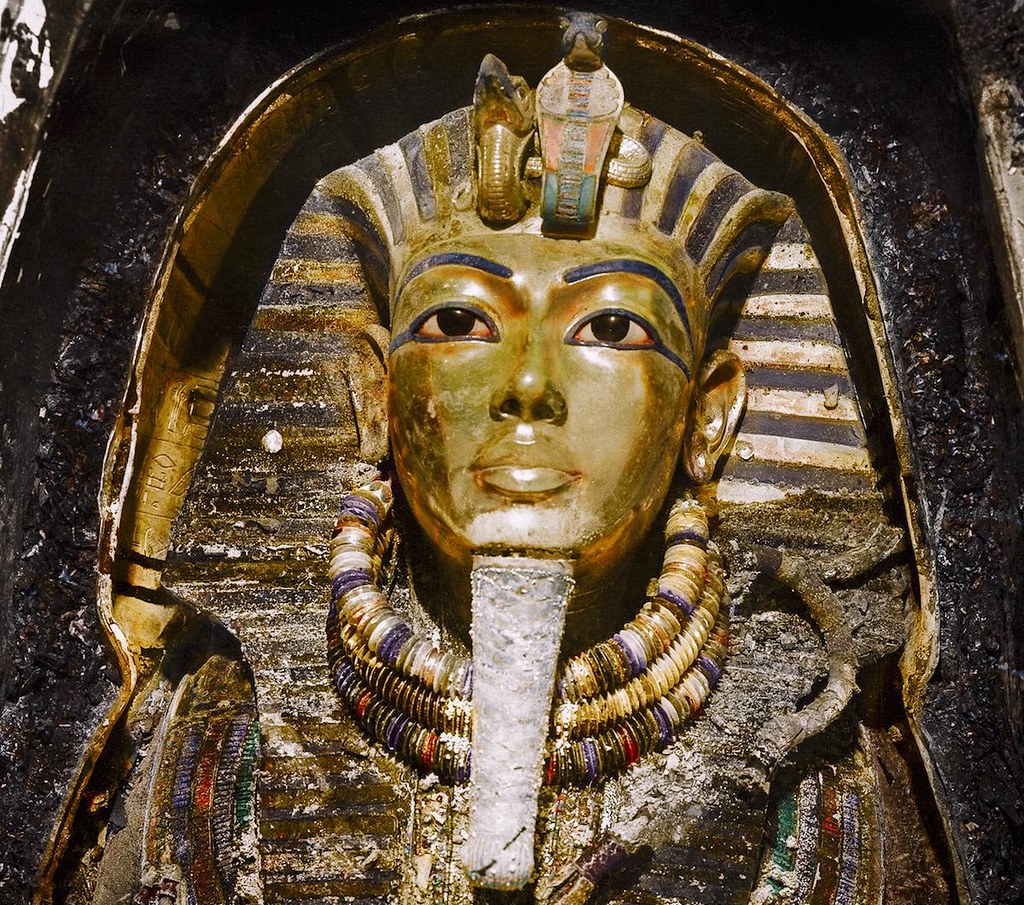 Открытие гробницы Тутанхамона. Цветные фотографии. Часть 1