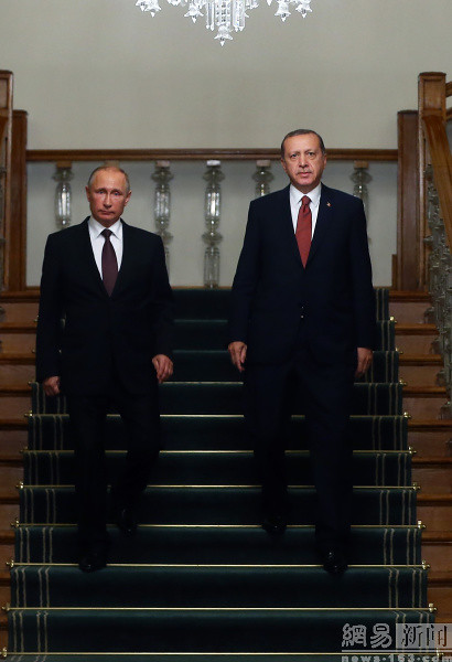 Russian President Vladimir Putin visited Turkey and met President