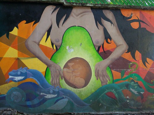 Arte urbana em Coyoacán.