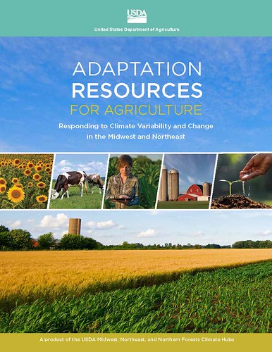 USDA Adaptation Resources for Agriculture Workbook cover graphic