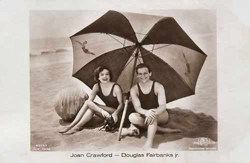 Joan Crawford and Douglas Fairbanks Jr.
