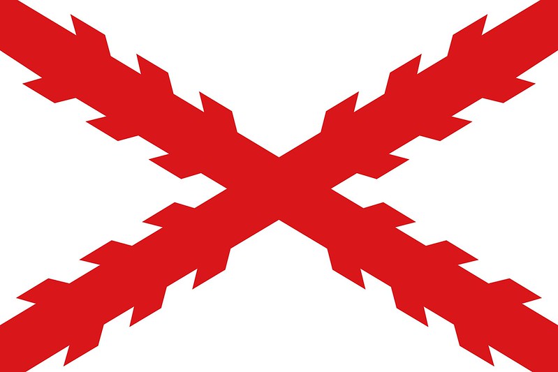 La Cruz de Borgoña sí que fue utilizada por el nacionalismo vasco: el Euzko Gudarostea 30604565235_77e8cfc89d_c