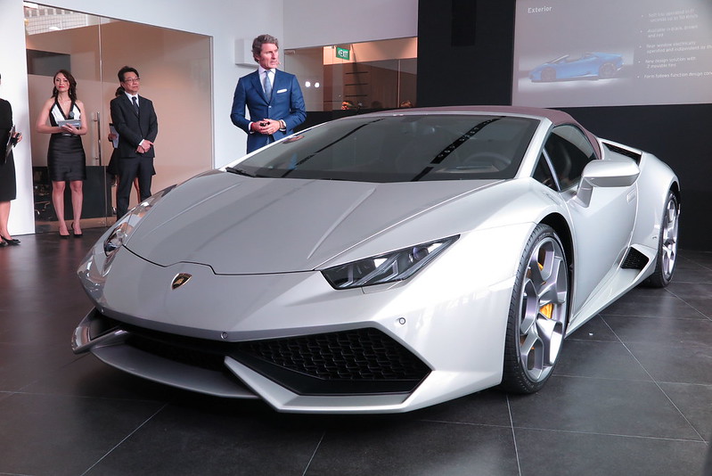 Lamborghini in Suntec City Opened With Launched of New Lamborghini Huracán LP 610-4 Spyder In Singapore - Alvinology