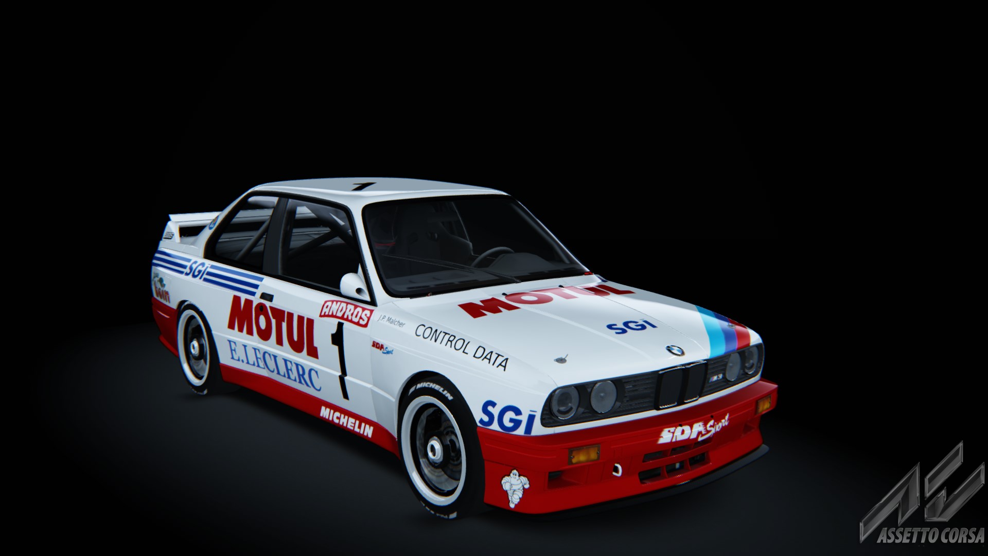 1991 motul E.LECLERC skin for BMW M3 DTM/GRA | RaceDepartment