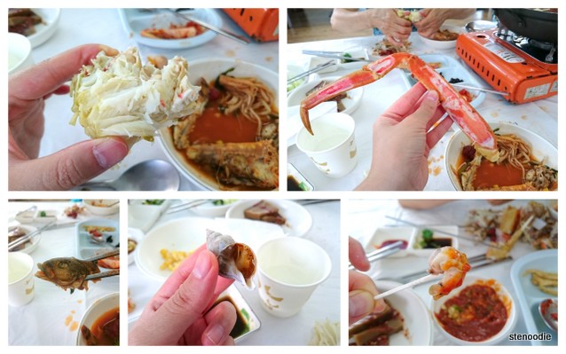  Fresh seafood feast
