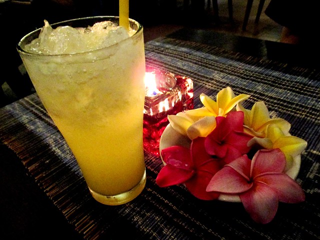 Payung Cafe pineapple ginger soda