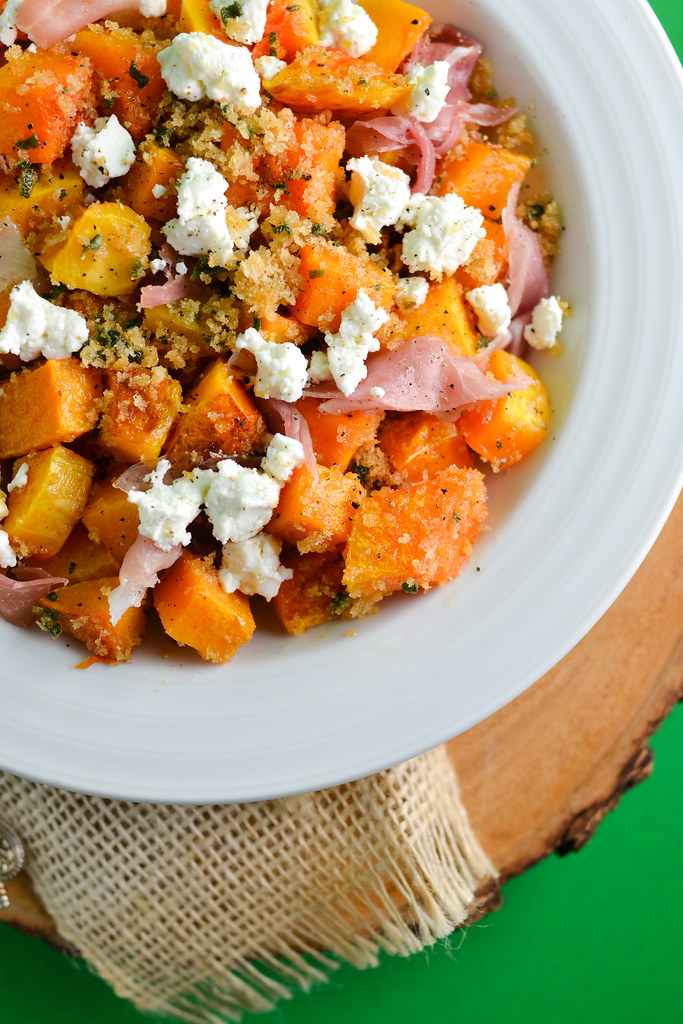 Brown Buttered Squash with Prosciutto and Goat Cheese | Things I Made Today