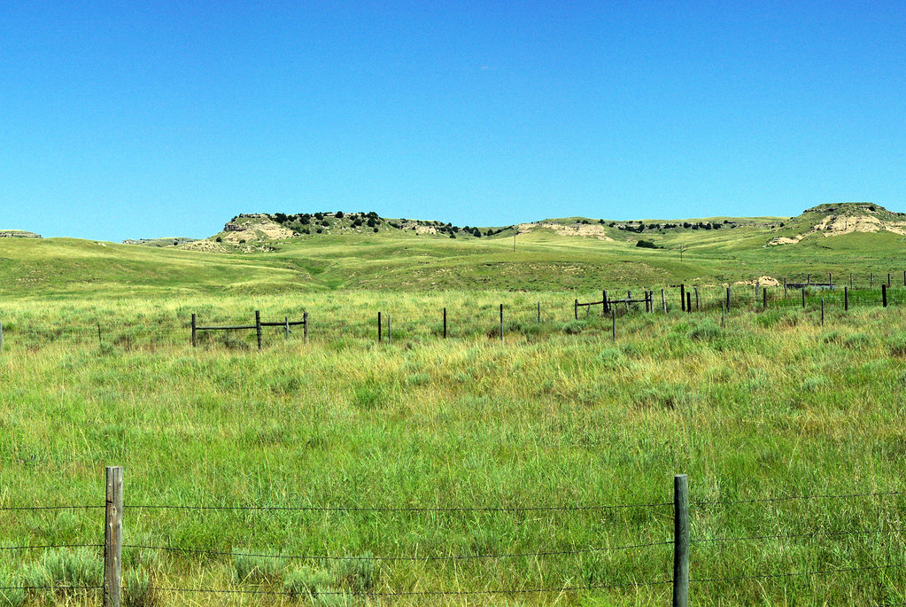 "Ancient Bluff Ruins" on the emigrant trails, near Broadwater, Nebraska, July 9, 2010