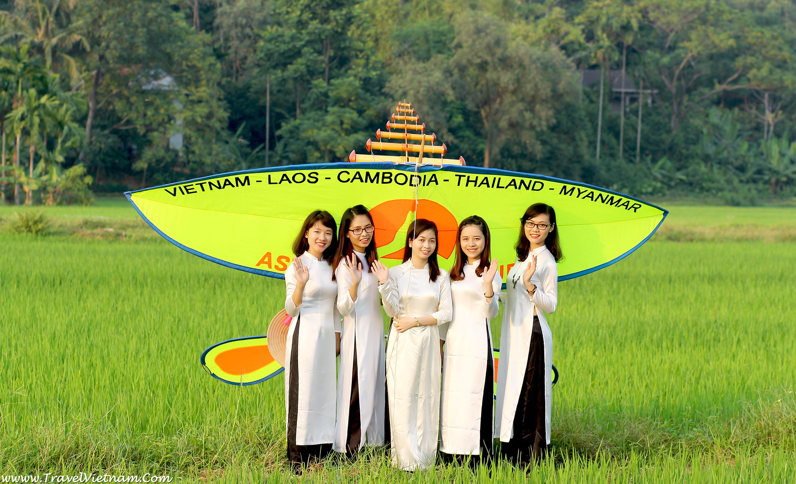 Vietnamese traditional flute kite or Dieu Sao