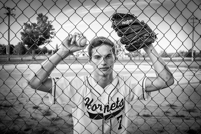 Baseball, Baseball Player, Fence, Sports, Portrait