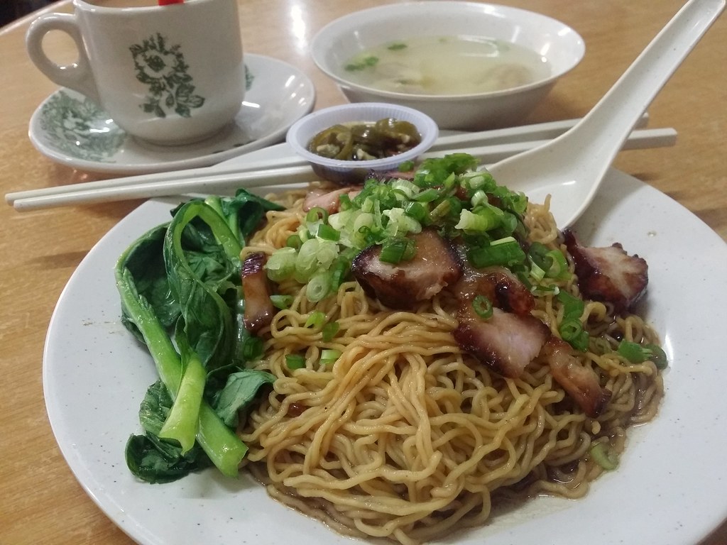 WanTonMee(M)$8 @ 永兴城茶室 Restoran Win Heng Seng KL Jalan Imbi