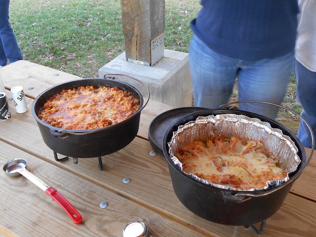 Dutch Oven Cooking classes is a neat way to cook outside at Powhatan State Park