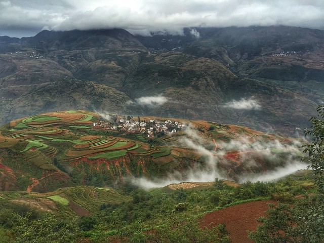 Tierras rojas de Dongchuan (Yunnan, China)