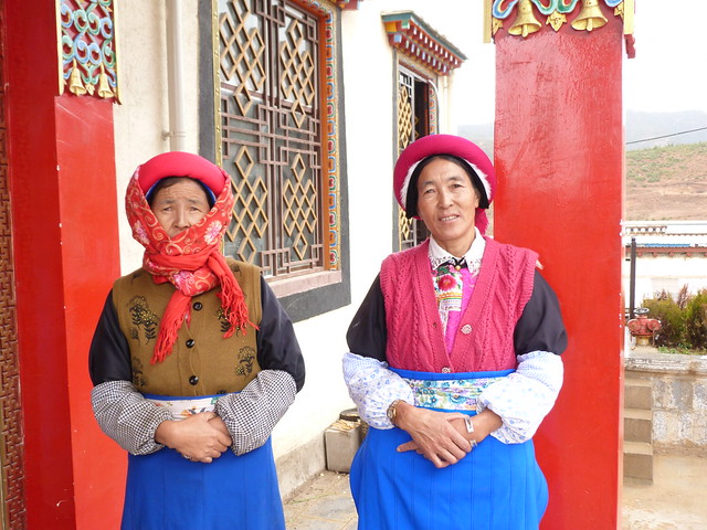 Mujeres tibetanas