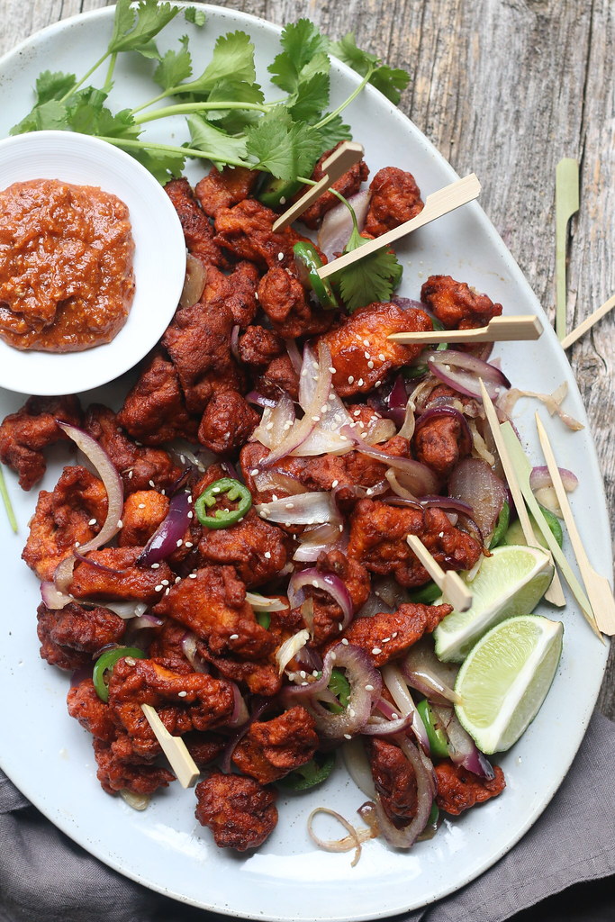 Spicy Chicken Pakora/Fritters @foodfashionparty
