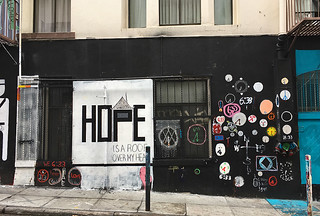 Shannon St Murals - Hope roof