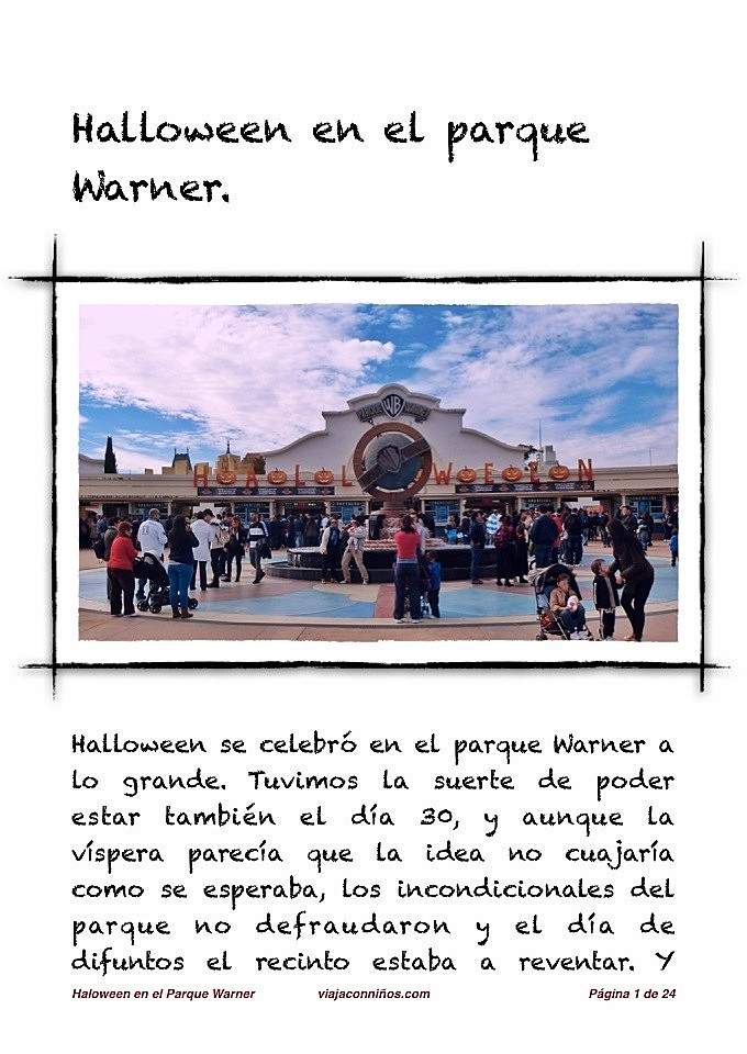 Halloween en el Parque Warner