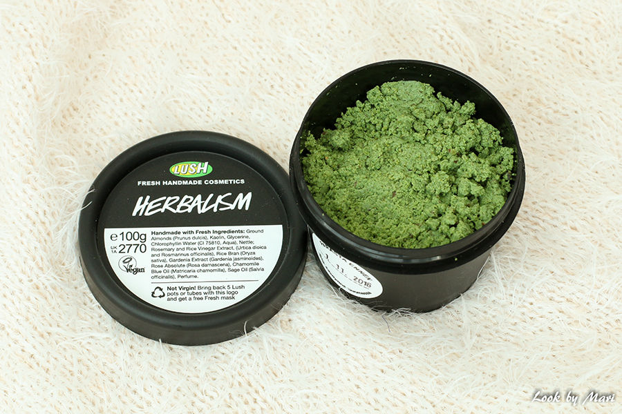3 Lush Herbalism face cleanser