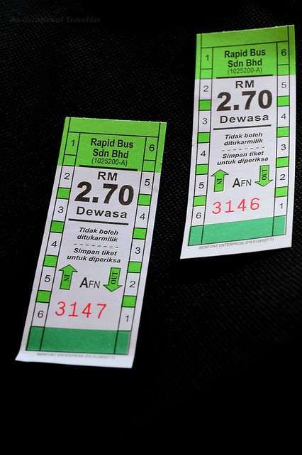 They are still issuing paper bus tickets