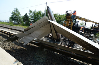 LIRR Plane Crash Track Repairs | by MTAPhotos