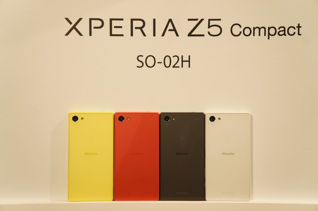 Xperia Z5 SO-01H / Xperia Z5 Compact SO-02H フォトレビュー シリーズ初の指紋認証対応