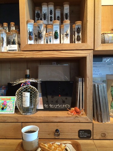ハンズカフェ渋谷でコーヒーとワッフル 2015.11.29