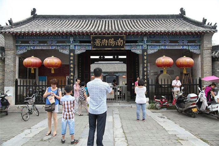 Historical and cultural city of wuhou Temple in Nanyang Fu ya Majesty visited Wollongong