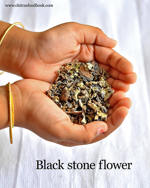 Black stone flower