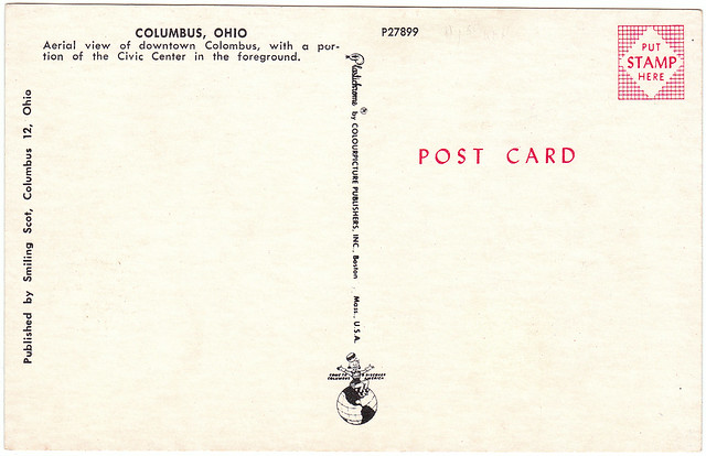 Back of Columbus, Ohio (Date Unknown)