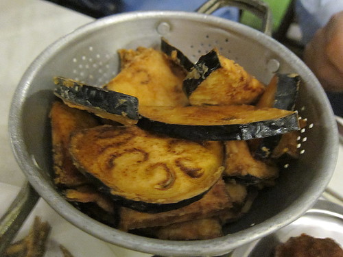 Fried Aubergines