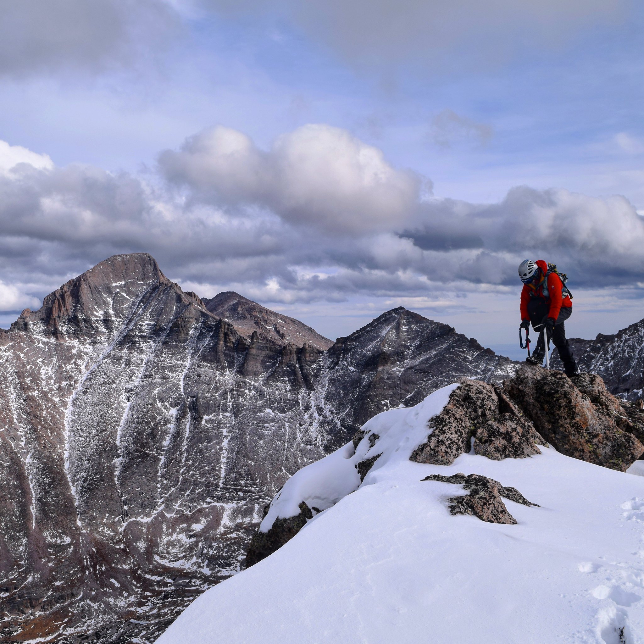 Summit of McHenrys Peak - Elevation 13,324' - October 30, 2016