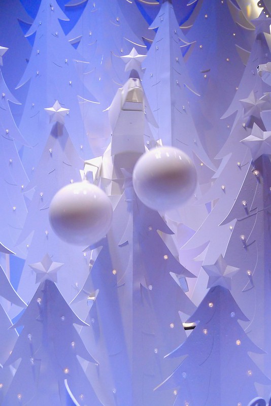 Les vitrines de Noël 2016 des Galeries Lafayette, Paris