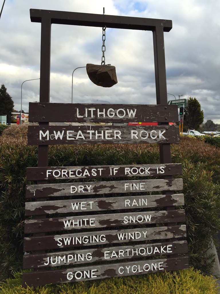 Lithgow Weather Rock | Lithgow Weather Rock at the Lithgow M… | Albert ...