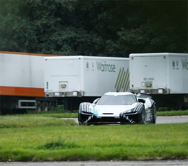 Wei electric super car track testing McLaren how Jiyan? 