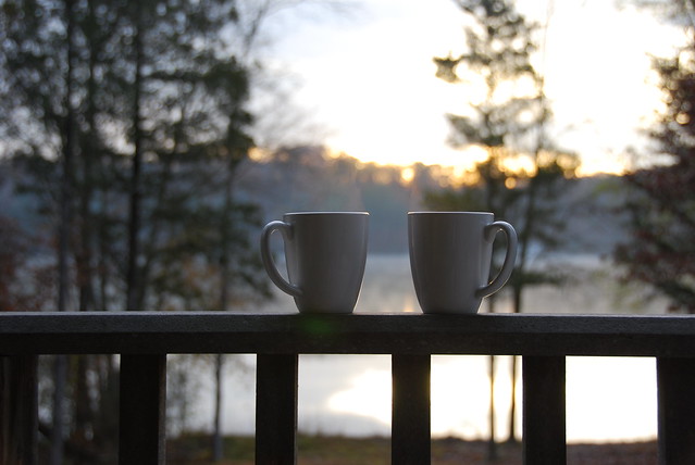 There is nothing quite as romantic as catching the sunrise with the one you love on the porch at a Virginia State Park cabin
