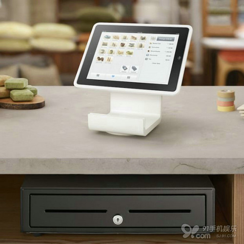 Turned into a POS cash register, iPad exclusive accessories, Square Stand